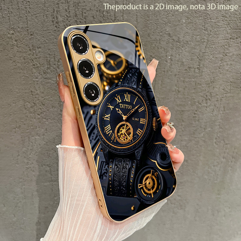 Watches & Jewelry Lvmh - Mechanical Gold Watch Pattern 2D Phone