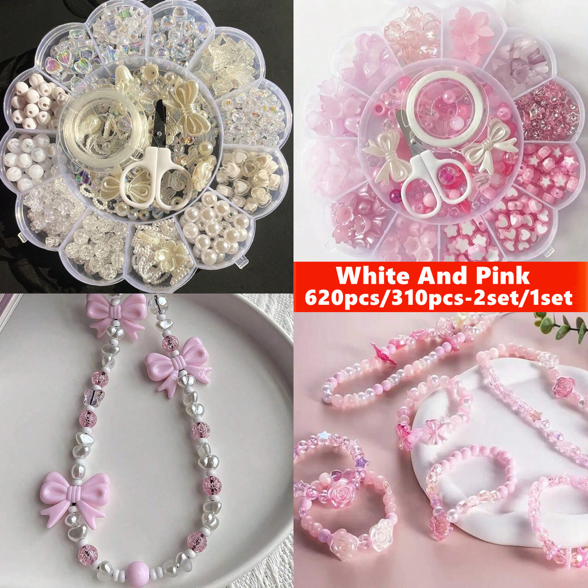 Fine Jewelry & Watches Photos - 2Set/1Set 13 Grids Acrylic Flower Boxed