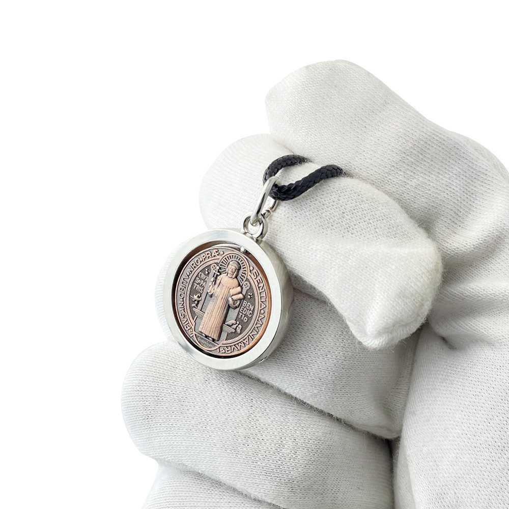 Jewelry & Watches Vitopoulos - New St Benedict Medal Necklace Catholic