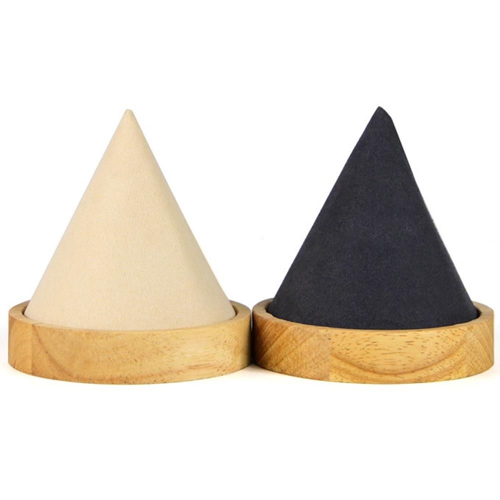 Jewelry Essentials Watches - design Wooden Movable Cone Shape Bedroom