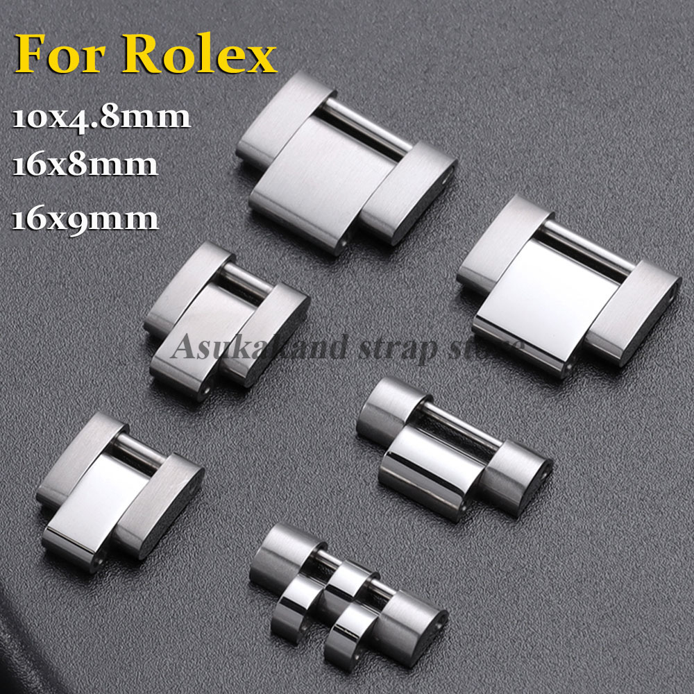 Jewelry Rolex Watches - 16x8mm/16x9mm/10x4.8mm Metal Extension Link for Rolex