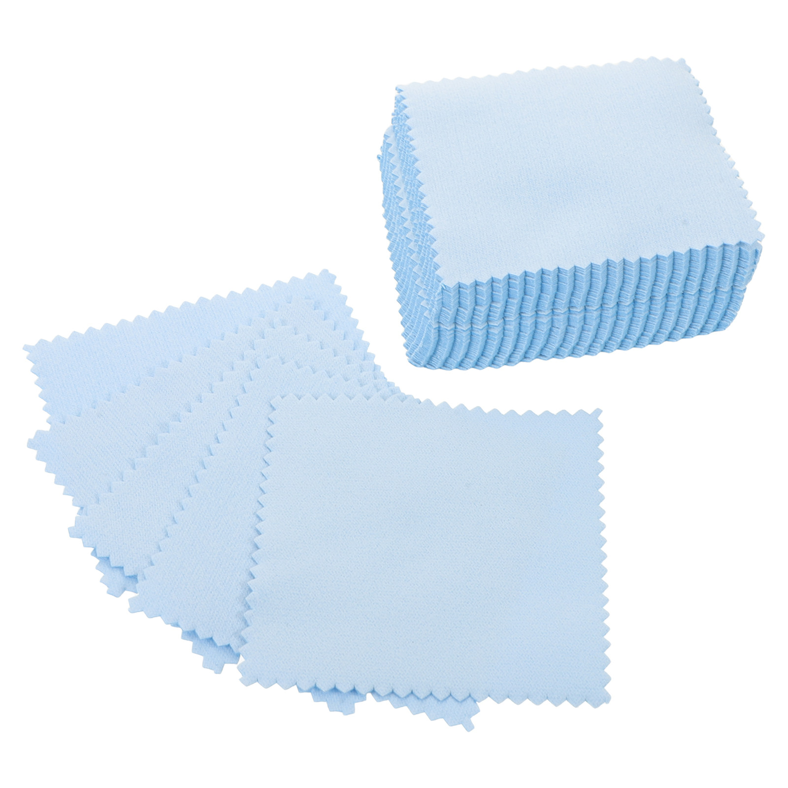 Jewelry Watches Silver - 50Pcs Silver Polishing Cloth Jewelry Cleaning