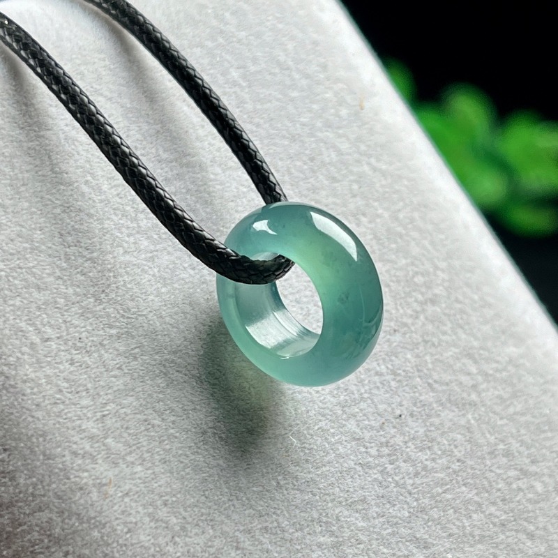 Jewelry & Watches Vitopoulos - Natural Emerald Blue Water Lucky Bead