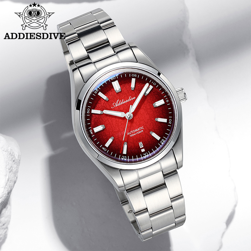 Mens Mechanical Watch - ADDIESDIVE Watch For Gift 39mm Automatic