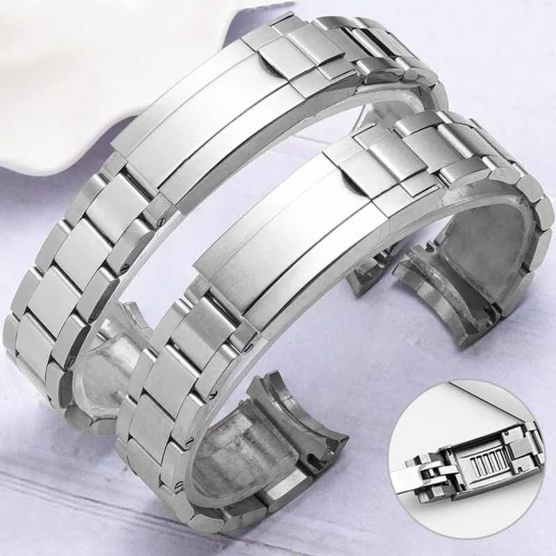 Jewelry Rolex Watches - 20mm 21mm Metal Bracelet For Oyster