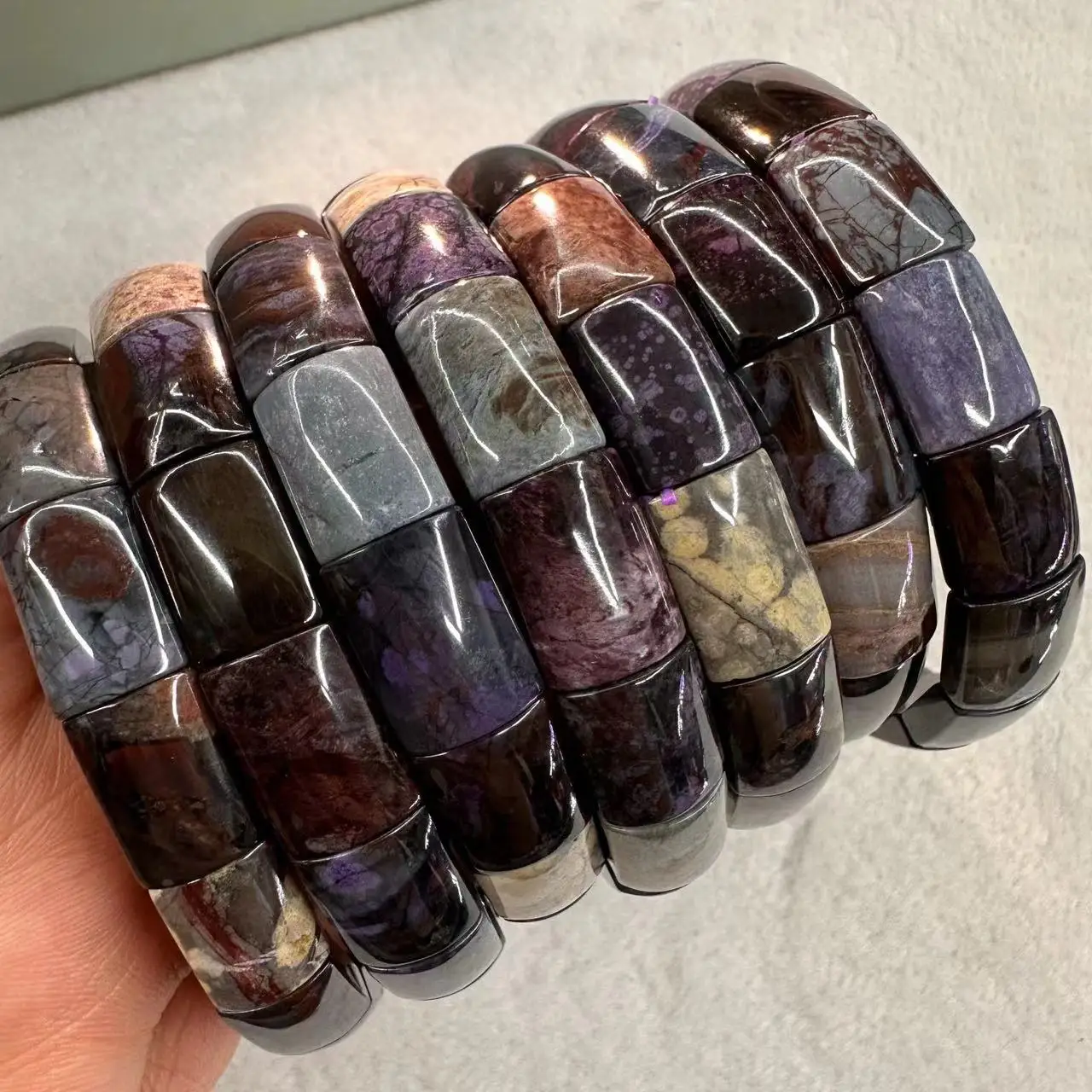 Gemstone Bracelet Healing - AAA Natural Sugilite Bracelet 10*13mm Gemstone