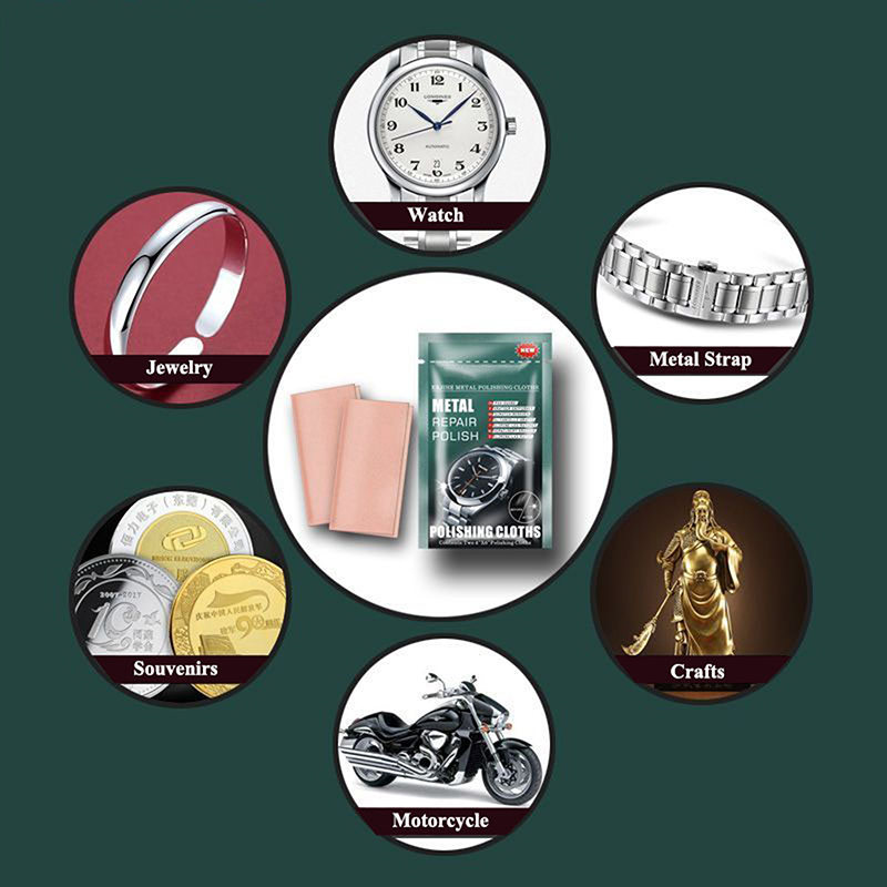 Jewelry Watches Repair - 5Pcs High Quality Metal Polishing Cloths