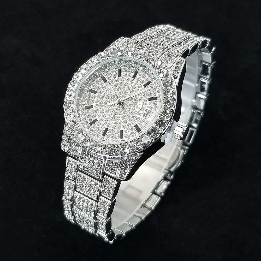 Elegant Diamond Watches Female - Jewelry Watches Silver recension och pris