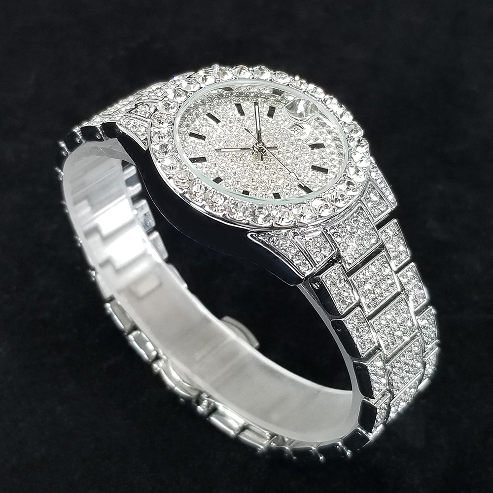 Elegant Diamond Watches Female - Jewelry Watches Silver recension och pris