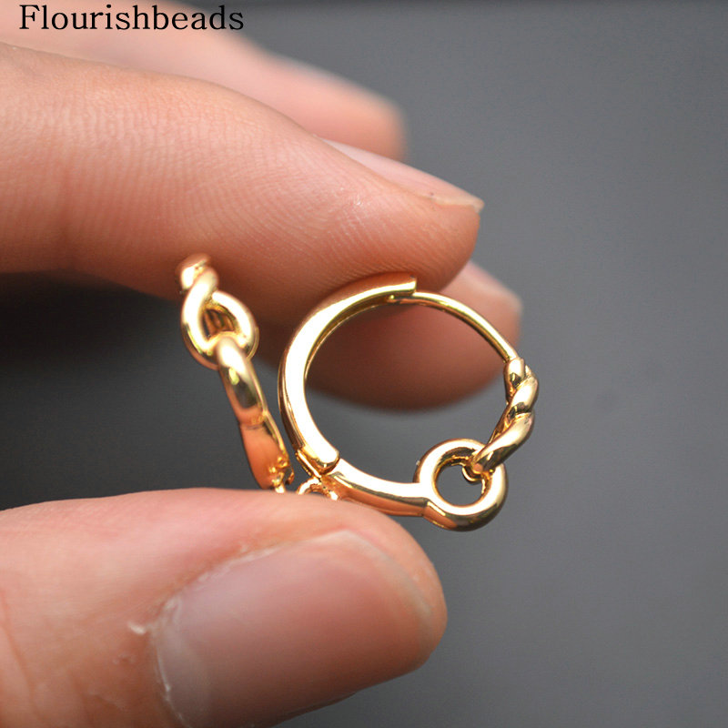 30pc Twisted Round Circle 18K  - Hoop Earrings recension och pris