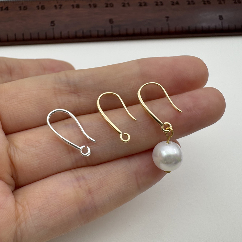 1Pair Solid 925 Sterling Silve - Hoop Earrings recension och pris