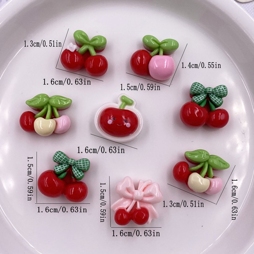 24pcs Colorful Kawaii Cartoon  - Paradise Jewelry & Watches Llc Miami Photos recension och pris