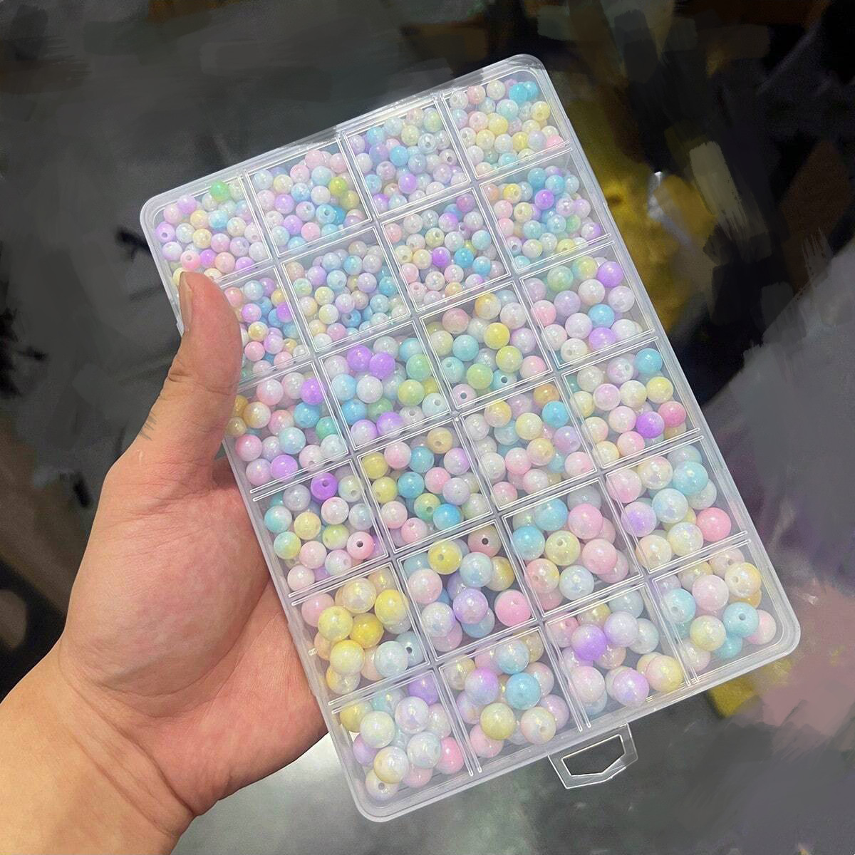 800pcs/24 grid set box 6mm/8mm - Fine Jewelry & Watches Photos recension och pris