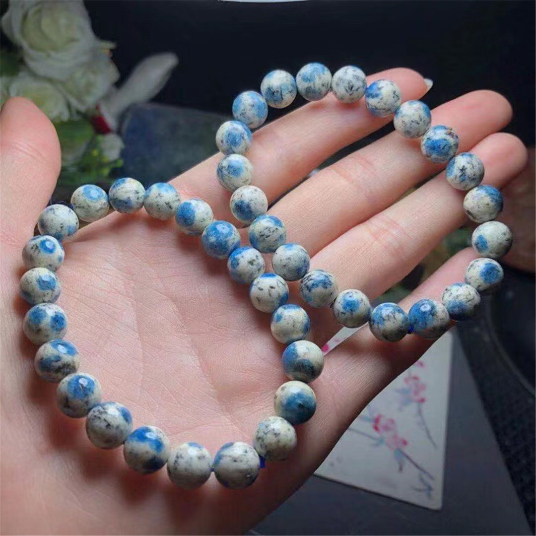 9mm Natural K2 Jasper Bracelet - Gemstone Bracelet Healing recension och pris