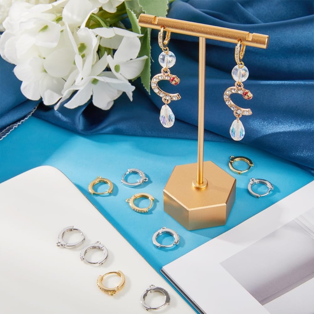 1 Box 12Pcs Round Leverback Ho - Hoop Earrings recension och pris