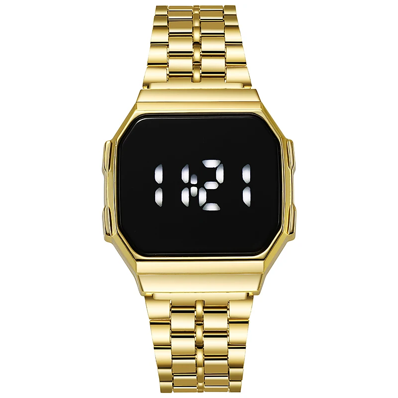 New Digital Display LED Touch  - Jewelry Watches Silver recension och pris