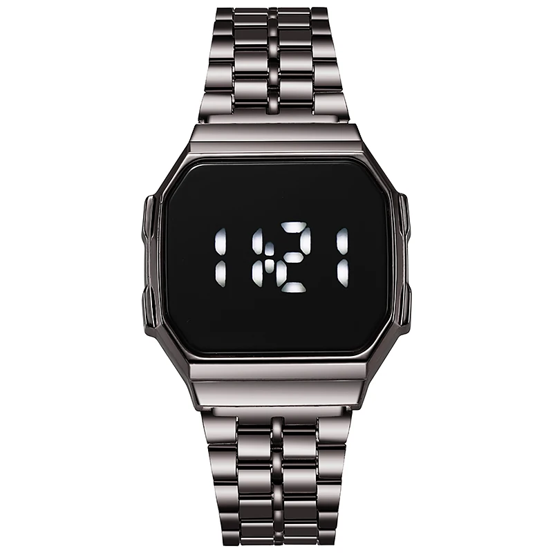 New Digital Display LED Touch  - Jewelry Watches Silver recension och pris