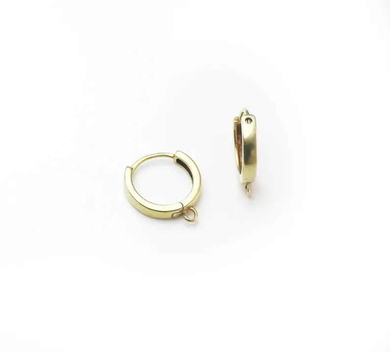 10pcs Brass Ear Hoops, Leverba - Hoop Earrings recension och pris