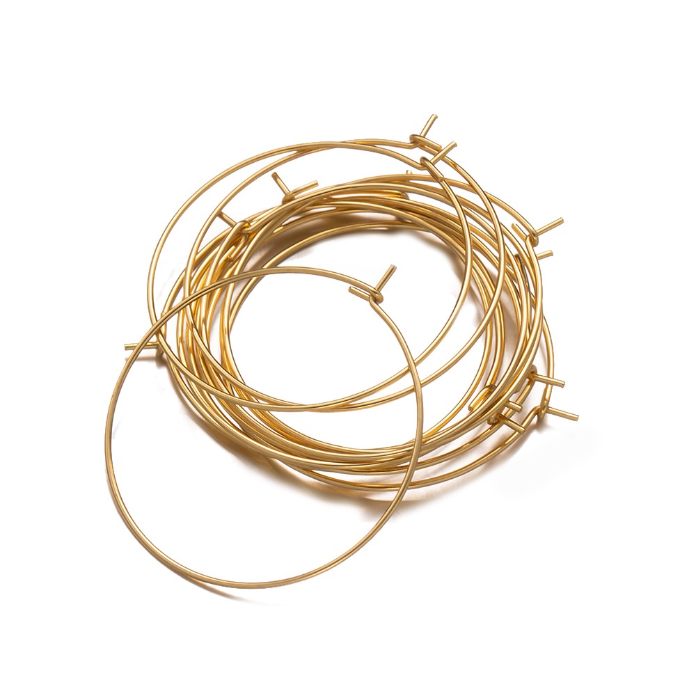 50Pcs 316 Stainless Steel 15 2 - Hoop Earrings recension och pris