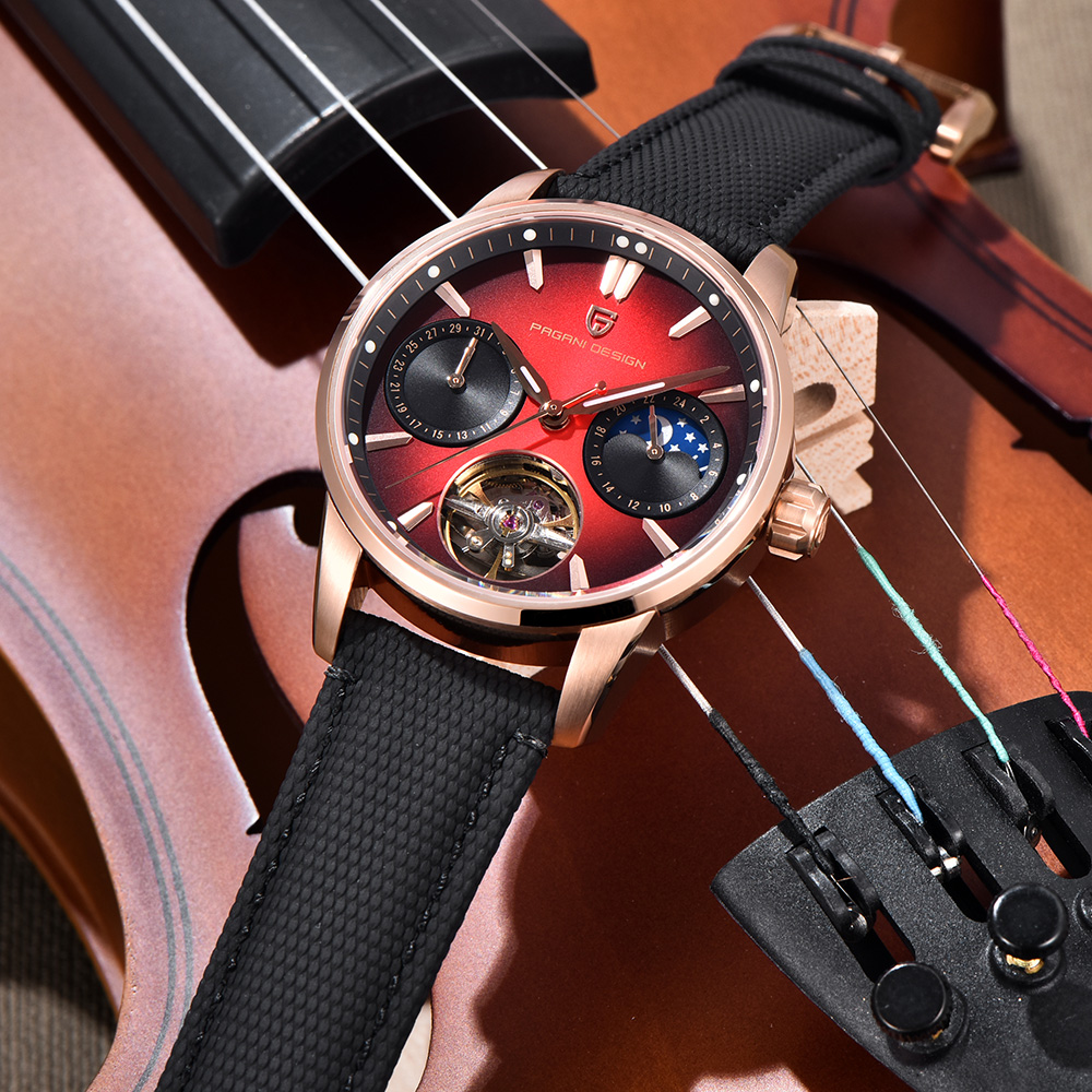 2025 New PAGANI DESIGN Watches - Mens Mechanical Watch recension och pris