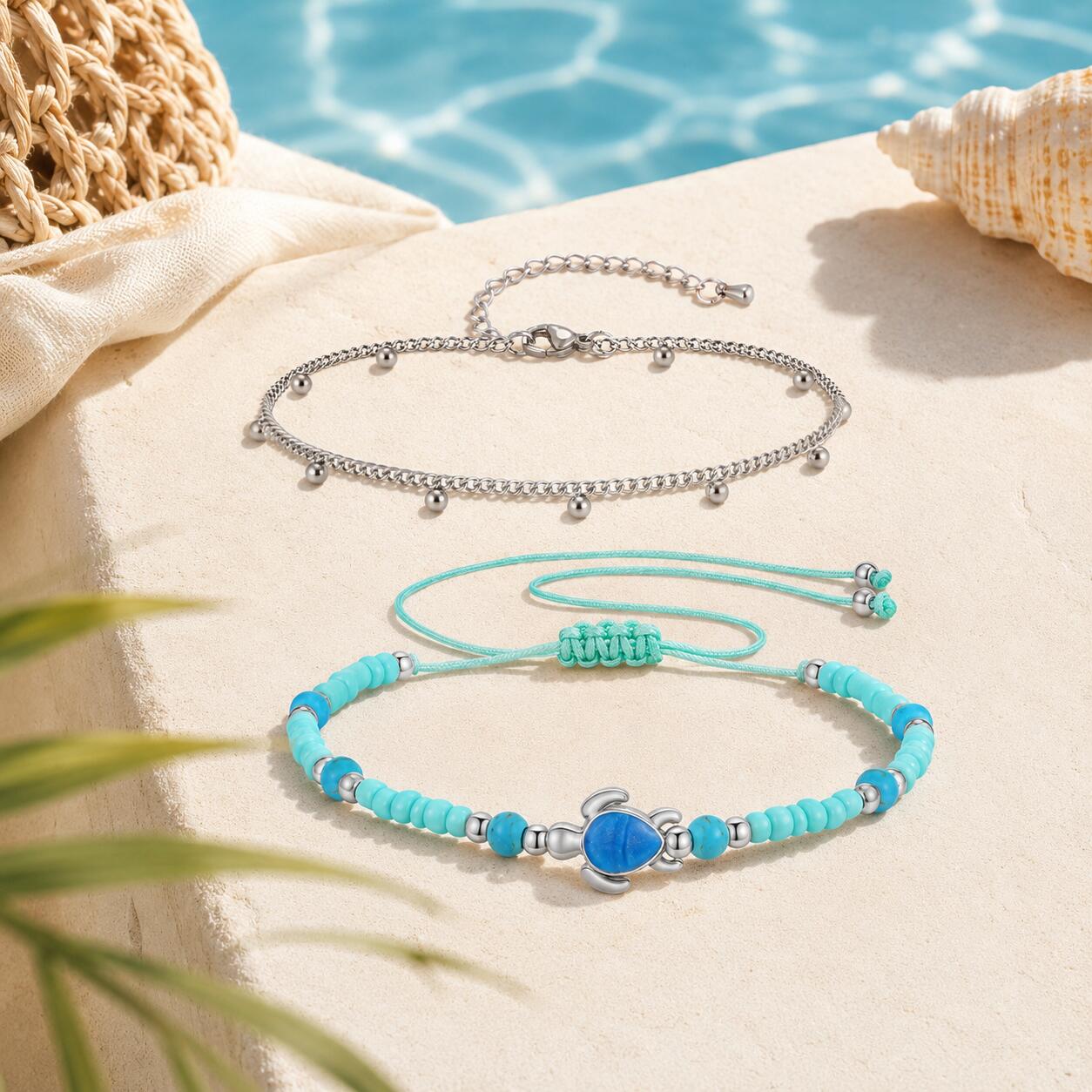 Anklet Set Stainless Steel Lay - Jc Jewelry & Watches Reviews recension och pris