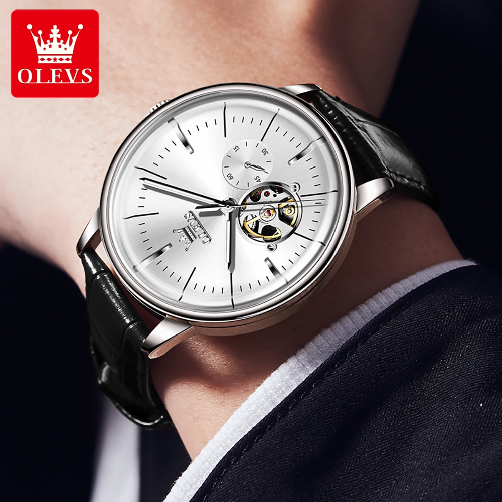OLEVS 6708 Fashion Men's Watch - Mens Mechanical Watch recension och pris