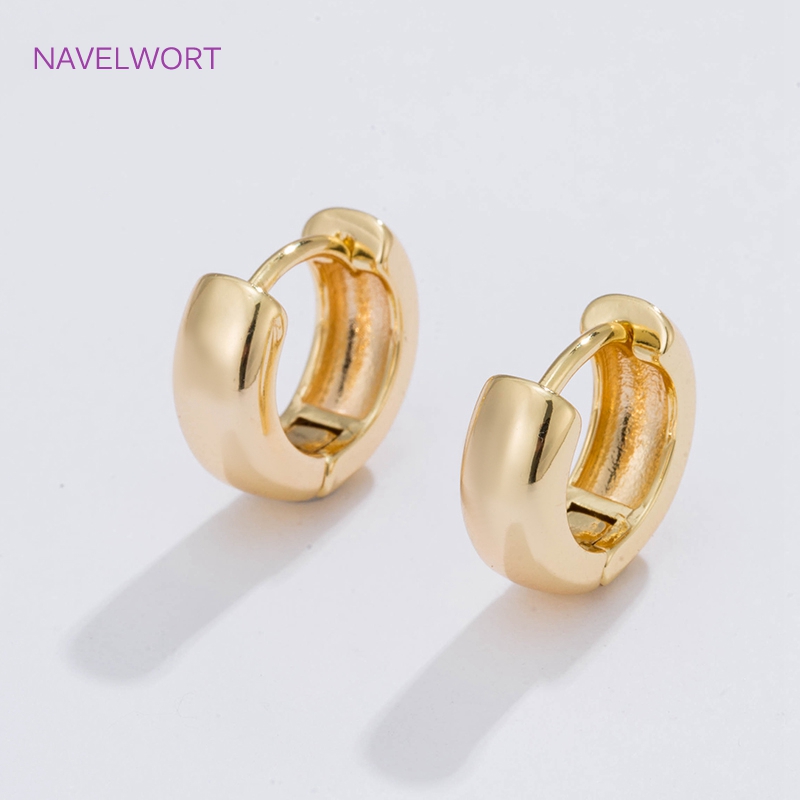 6 Sizes Gold Plated Circle Hoo - Hoop Earrings recension och pris