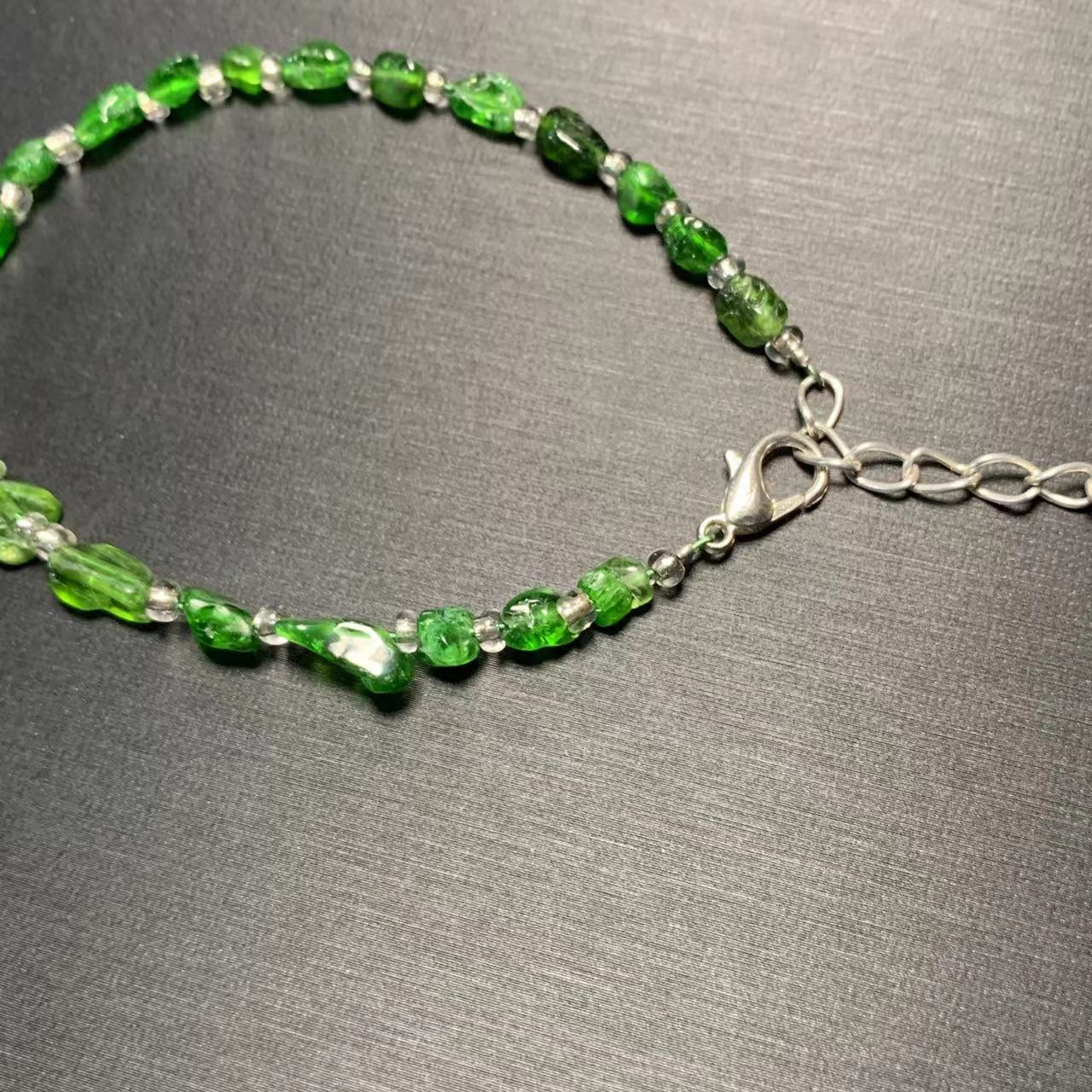 HEYYA STONE Natural Diopside B - Gemstone Bracelet Healing recension och pris
