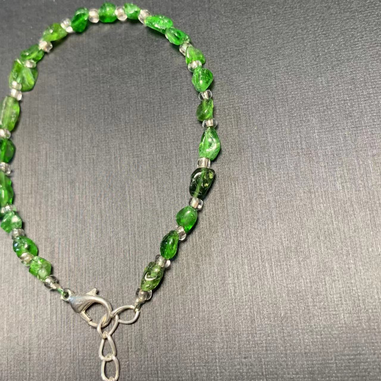 HEYYA STONE Natural Diopside B - Gemstone Bracelet Healing recension och pris