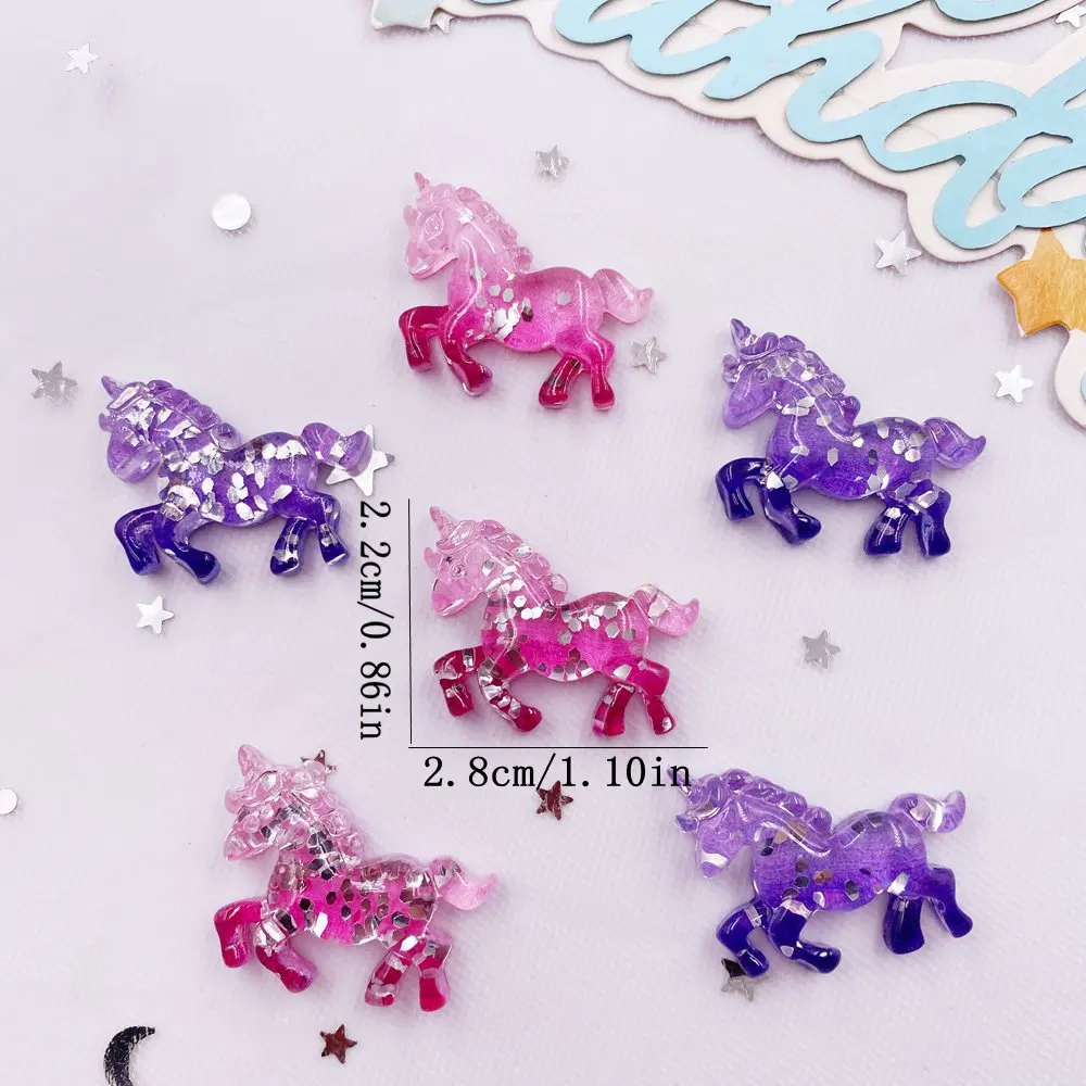6PCS Colorful Resin Glitter 3D - Paradise Jewelry & Watches Llc Miami Photos recension och pris