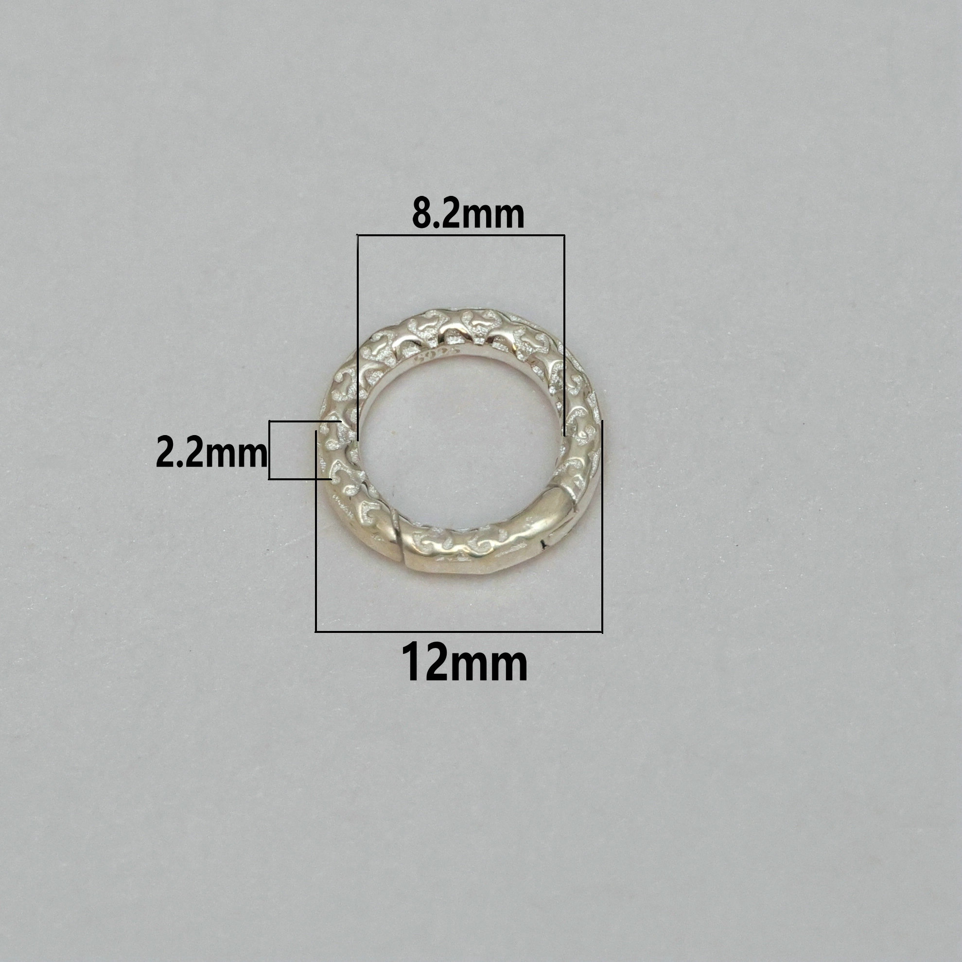 1PC 925 Sterling Silver Round  - Fine Jewelry & Watches Photos recension och pris