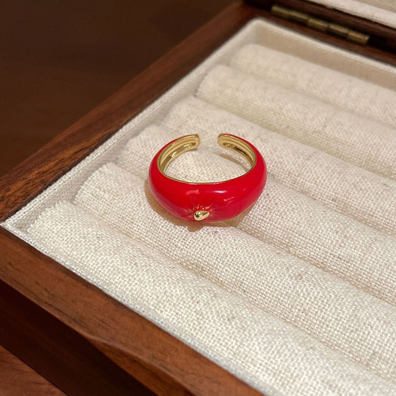 Christmas Apple Ring Red Cute  - Eve Jewelry & Watches Distribuidor Oficial Rolex recension och pris