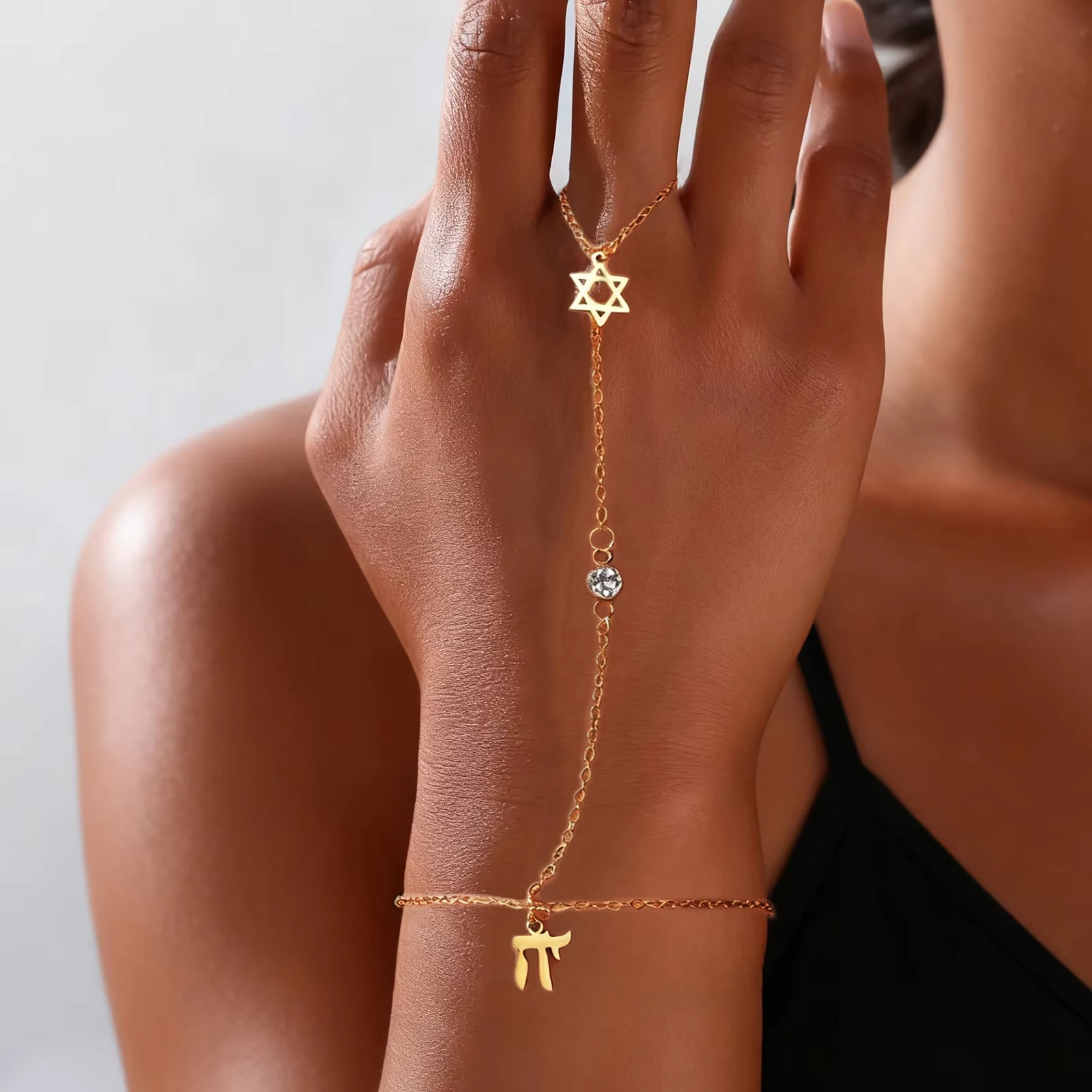 Jewish Star of David Hebrew Le - Jewelry & Watches Vitopoulos recension och pris