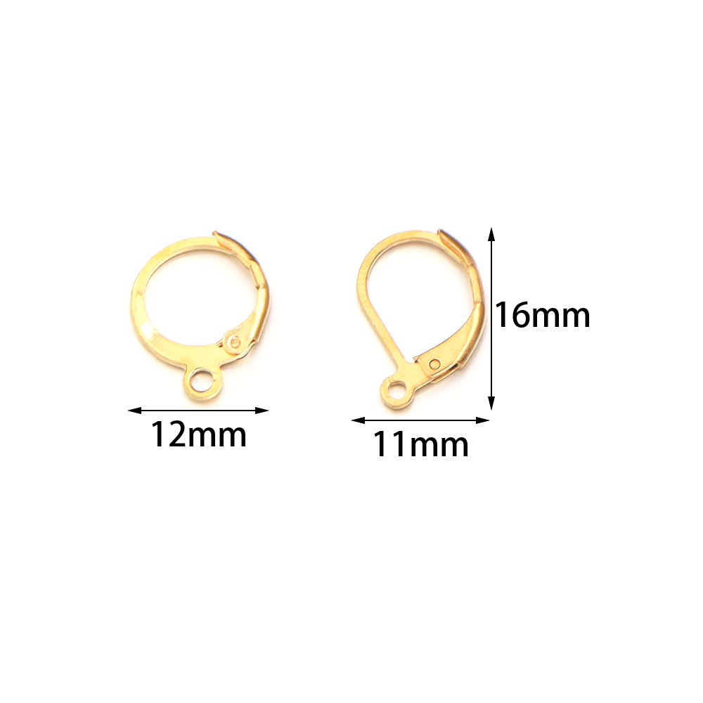 20pcs/lot Stainless Steel Ear  - Hoop Earrings recension och pris
