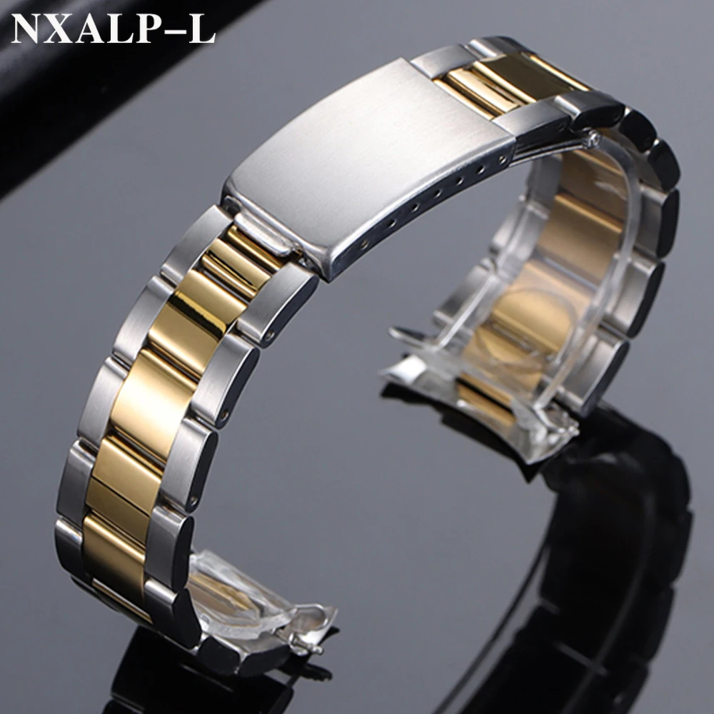 Curved End Watch Band for Oyst - Jewelry Rolex Watches recension och pris