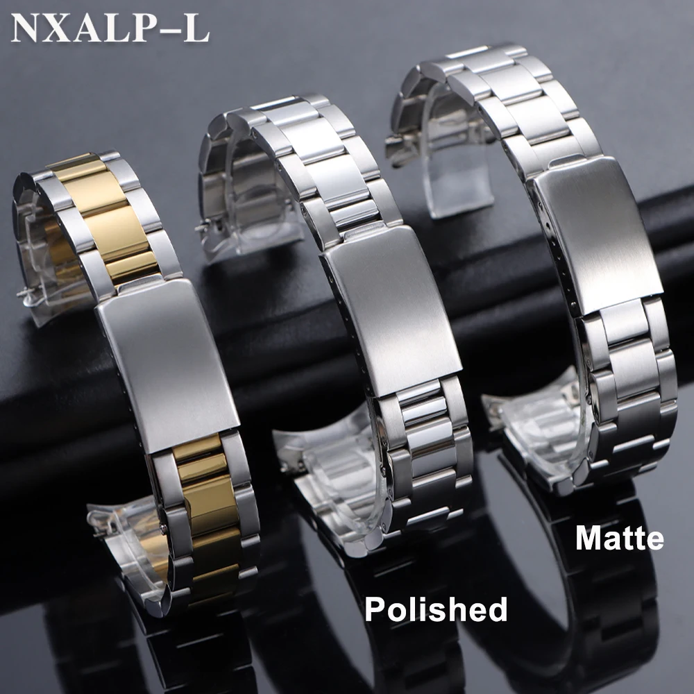 Curved End Watch Band for Oyst - Jewelry Rolex Watches recension och pris