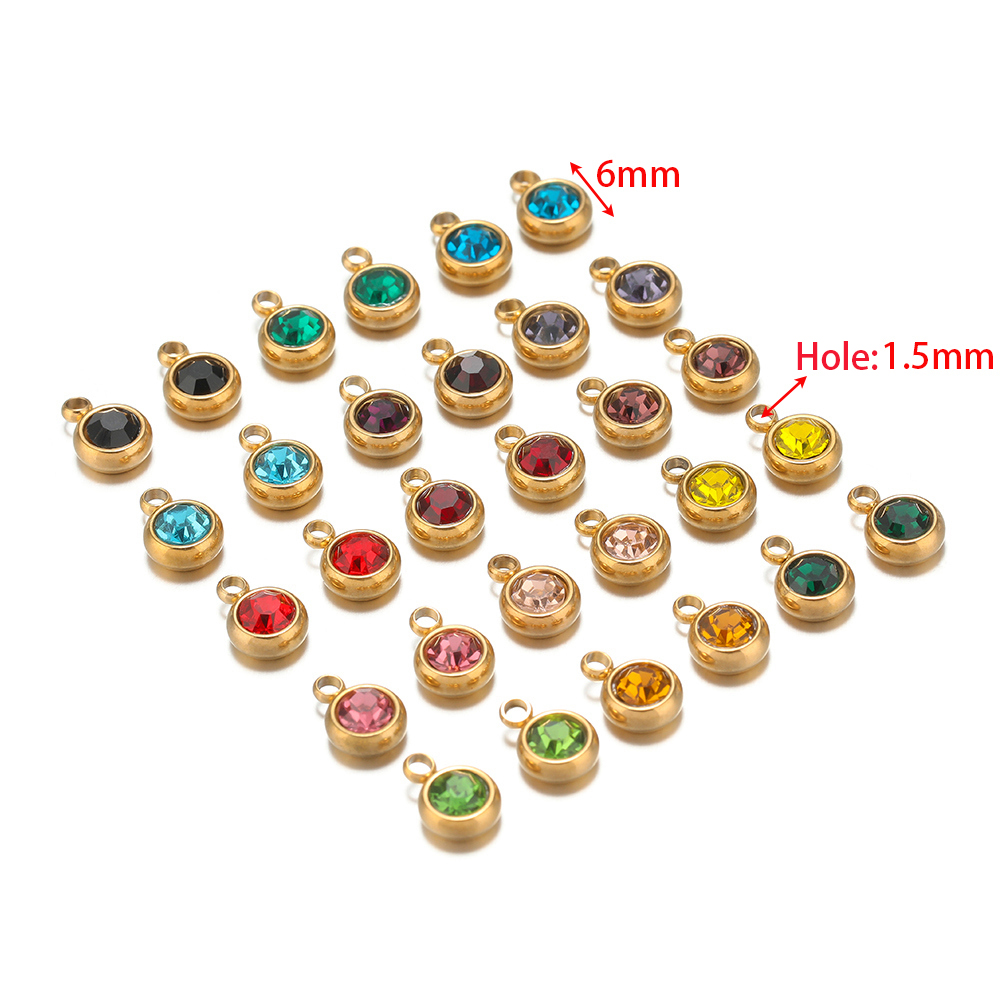 20pcs Zircon Beads Pendants St - Hoop Earrings recension och pris