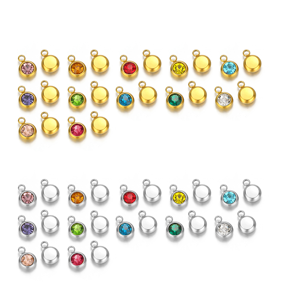 20pcs Zircon Beads Pendants St - Hoop Earrings recension och pris