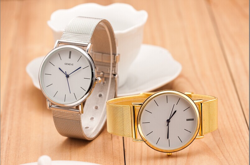 New Famous Silver Casual Genev - Jewelry Watches Silver recension och pris