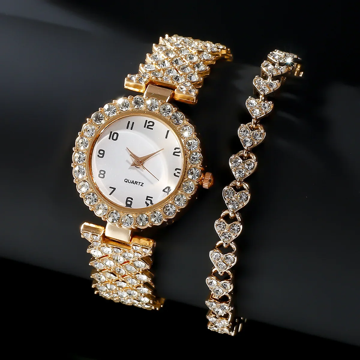 1pcs/2pcs Luxury Fashion Women - Jewelry Watches Silver recension och pris