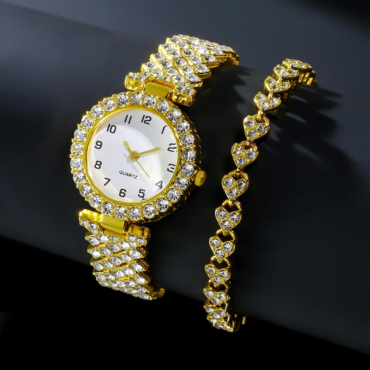 1pcs/2pcs Luxury Fashion Women - Jewelry Watches Silver recension och pris