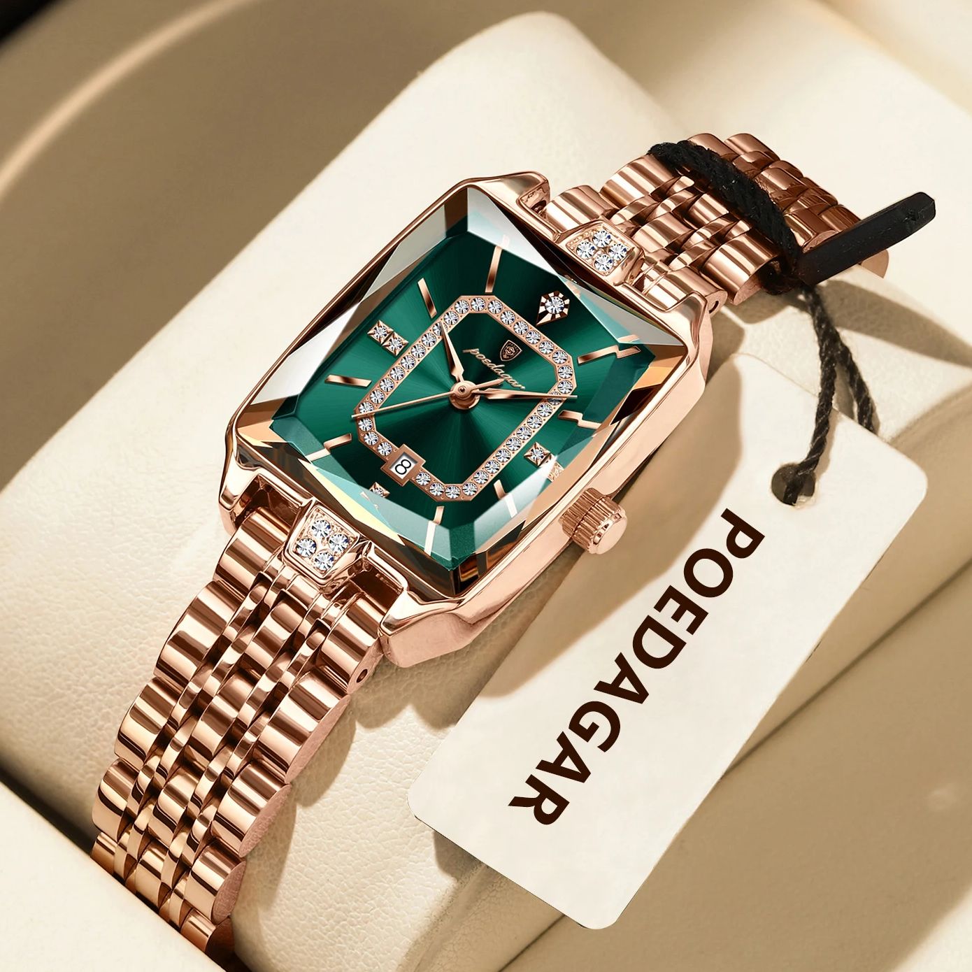 POEDAGAR Luxury Woman Watch Wa - High Jewelry Watches recension och pris