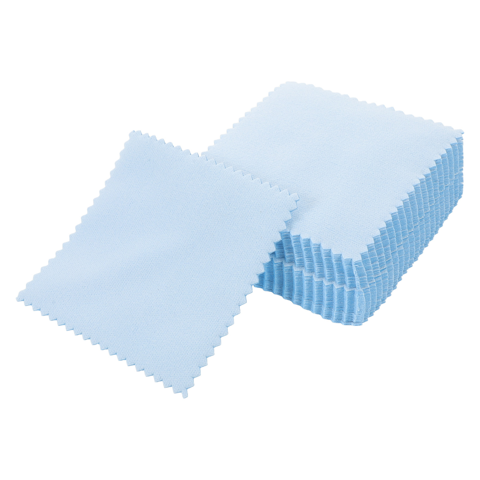 50Pcs Silver Polishing Cloth J - Jewelry Watches Silver recension och pris