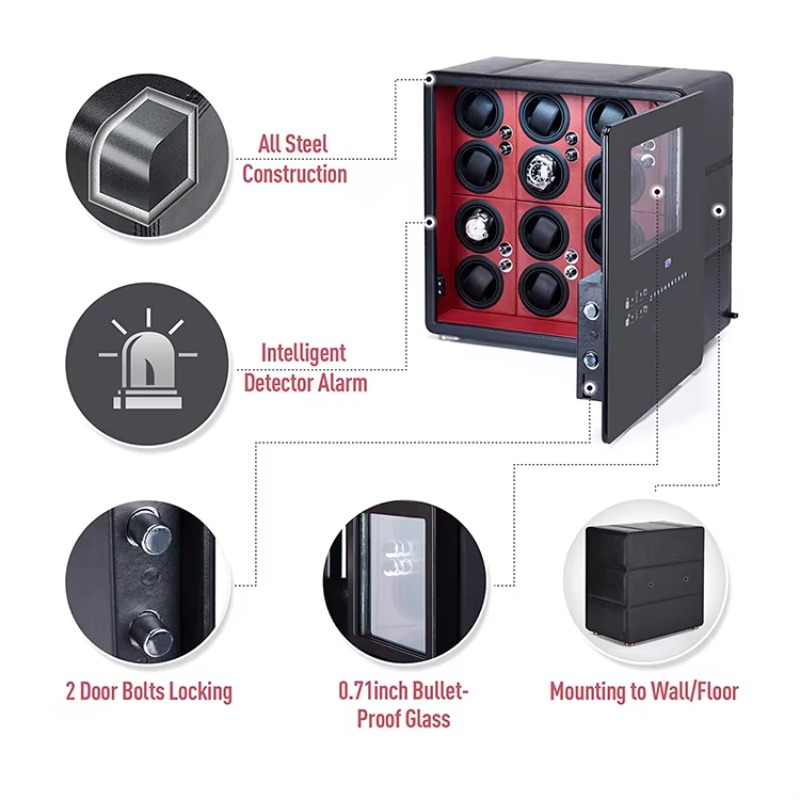 Luxury 12 Automatic Rotors and - Automatic Watch Winder recension och pris