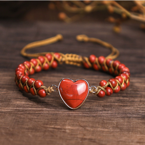 Chinese Style Lucky Blessing N - Gemstone Bracelet Healing recension och pris