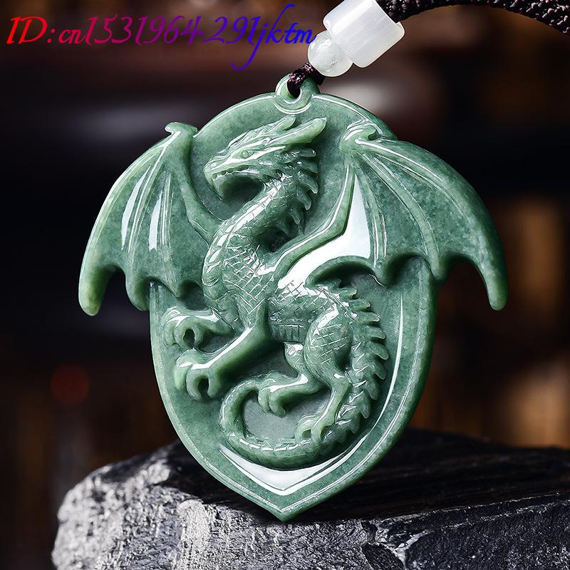Natural Burmese Jadeite Dragon - Jewelry & Watches Vitopoulos recension och pris