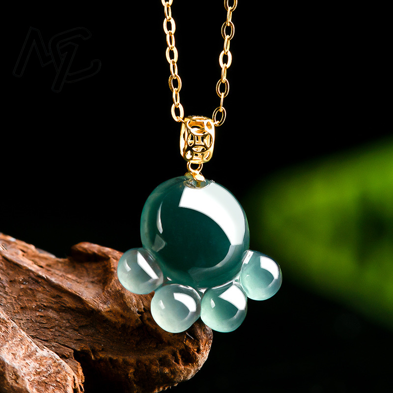 Natural Real Emerald Blue Wate - Jewelry & Watches Vitopoulos recension och pris