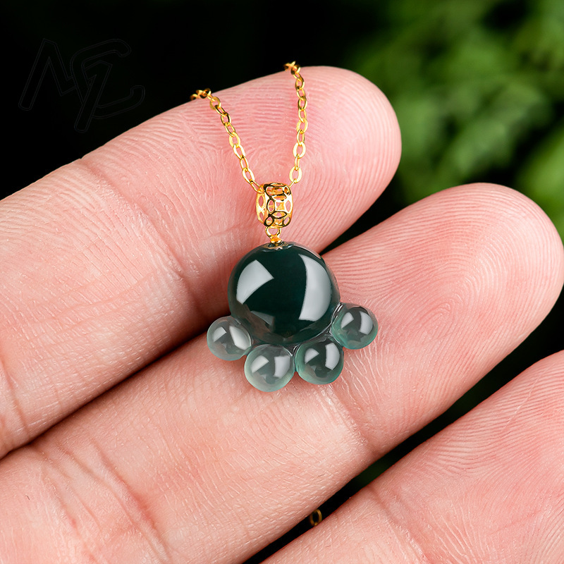 Natural Real Emerald Blue Wate - Jewelry & Watches Vitopoulos recension och pris