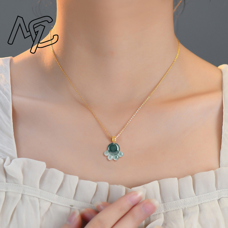 Natural Real Emerald Blue Wate - Jewelry & Watches Vitopoulos recension och pris