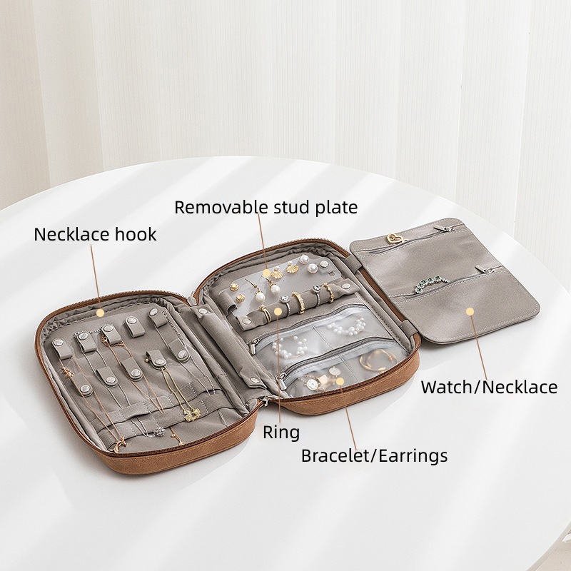 Travel Storage Bag Organizer N - Jewelry Essentials Watches recension och pris